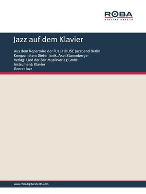 cover image of Jazz auf dem Klavier
